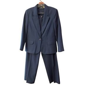 Vintage Haberdashery Size 12 Petite 3 PC Suit Linen Blend